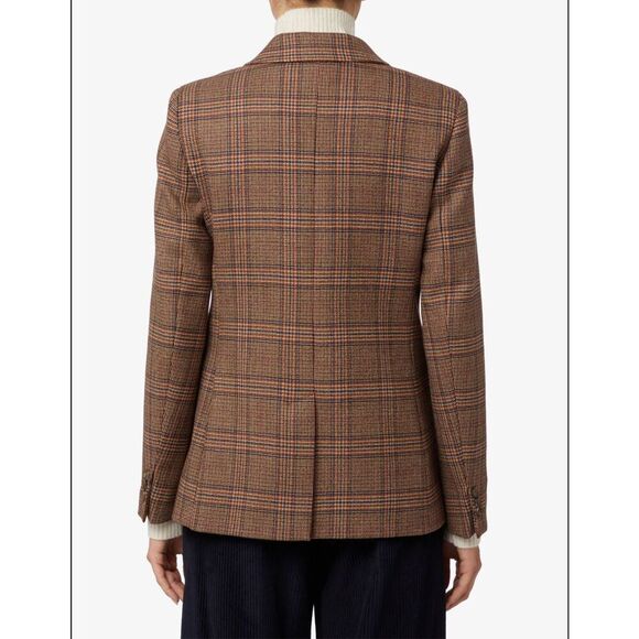 Maxmara weekend pure new wool drown double breasted jacket blazer 14 - Picture 13 of 16